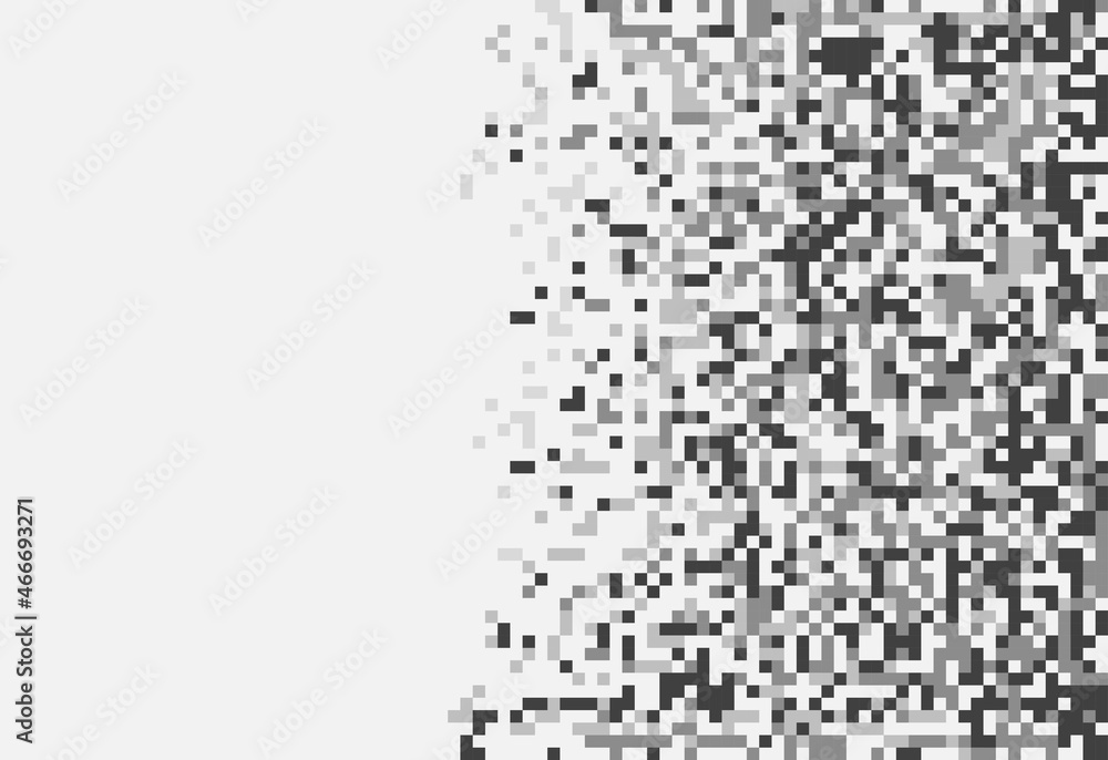 geometric mosaic pixel abstract pattern. black and white background. vector design of your graphic flyer poster banner template geometric mosaic pixel abstract pattern. black and white background. vector design of your graphic flyer poster banner template