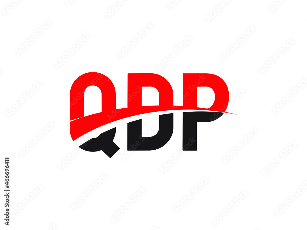 QDP Letter Initial Logo Design Vector Illustration QDP Letter Initial Logo Design Vector Illustration