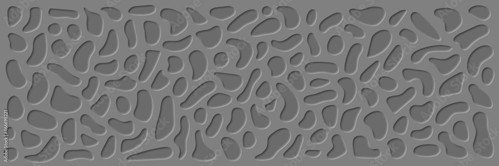 Vector abstract graphic design Banner Pattern grey form background template Vector abstract graphic design Banner Pattern grey form background template