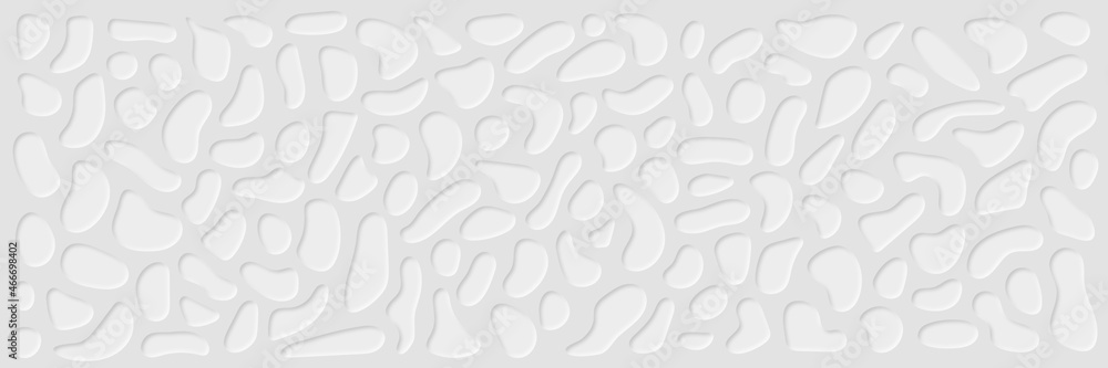 Vector abstract form graphic design Banner Pattern white background template Vector abstract form graphic design Banner Pattern white background template