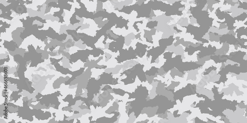 Camouflage background. Seamless pattern.Vector. 迷彩パターン テクスチャ 背景素材