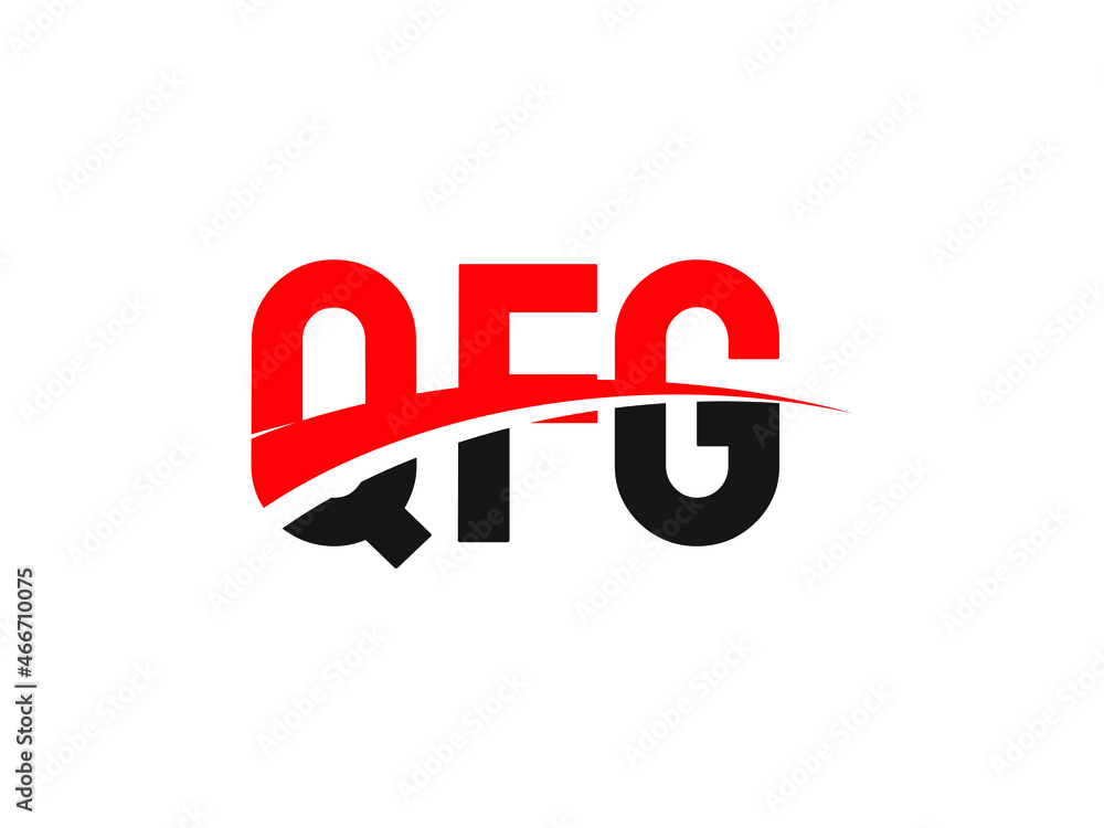 QFG Letter Initial Logo Design Vector Illustration QFG Letter Initial Logo Design Vector Illustration