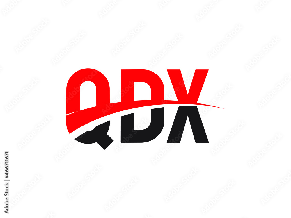 QDX Letter Initial Logo Design Vector Illustration QDX Letter Initial Logo Design Vector Illustration