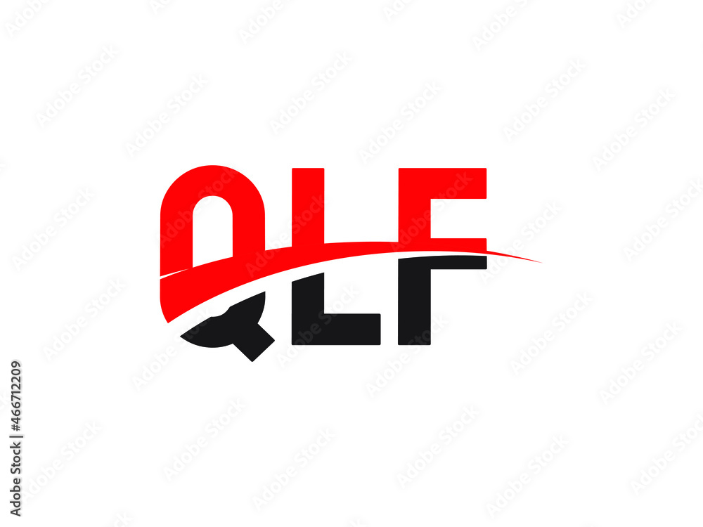 QLF Letter Initial Logo Design Vector Illustration QLF Letter Initial Logo Design Vector Illustration