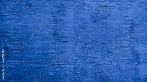 old blue texture background of wall cement