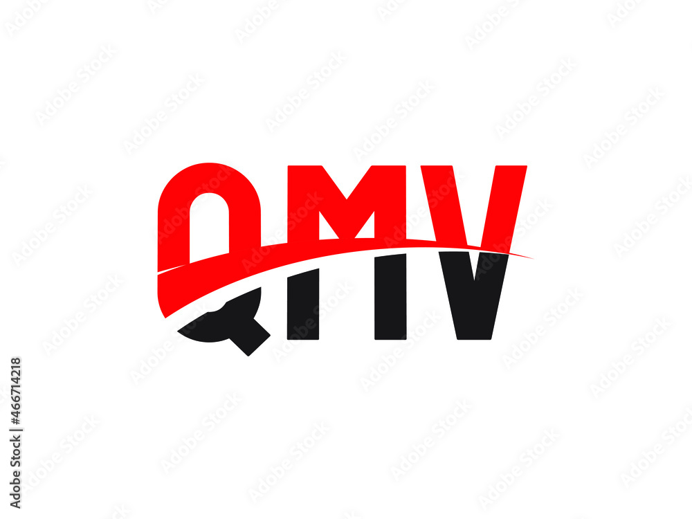 QMV Letter Initial Logo Design Vector Illustration QMV Letter Initial Logo Design Vector Illustration