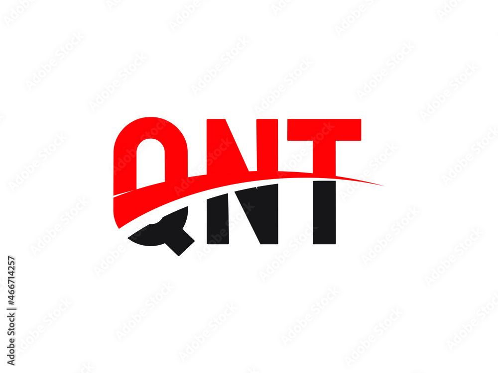 QNT Letter Initial Logo Design Vector Illustration QNT Letter Initial Logo Design Vector Illustration