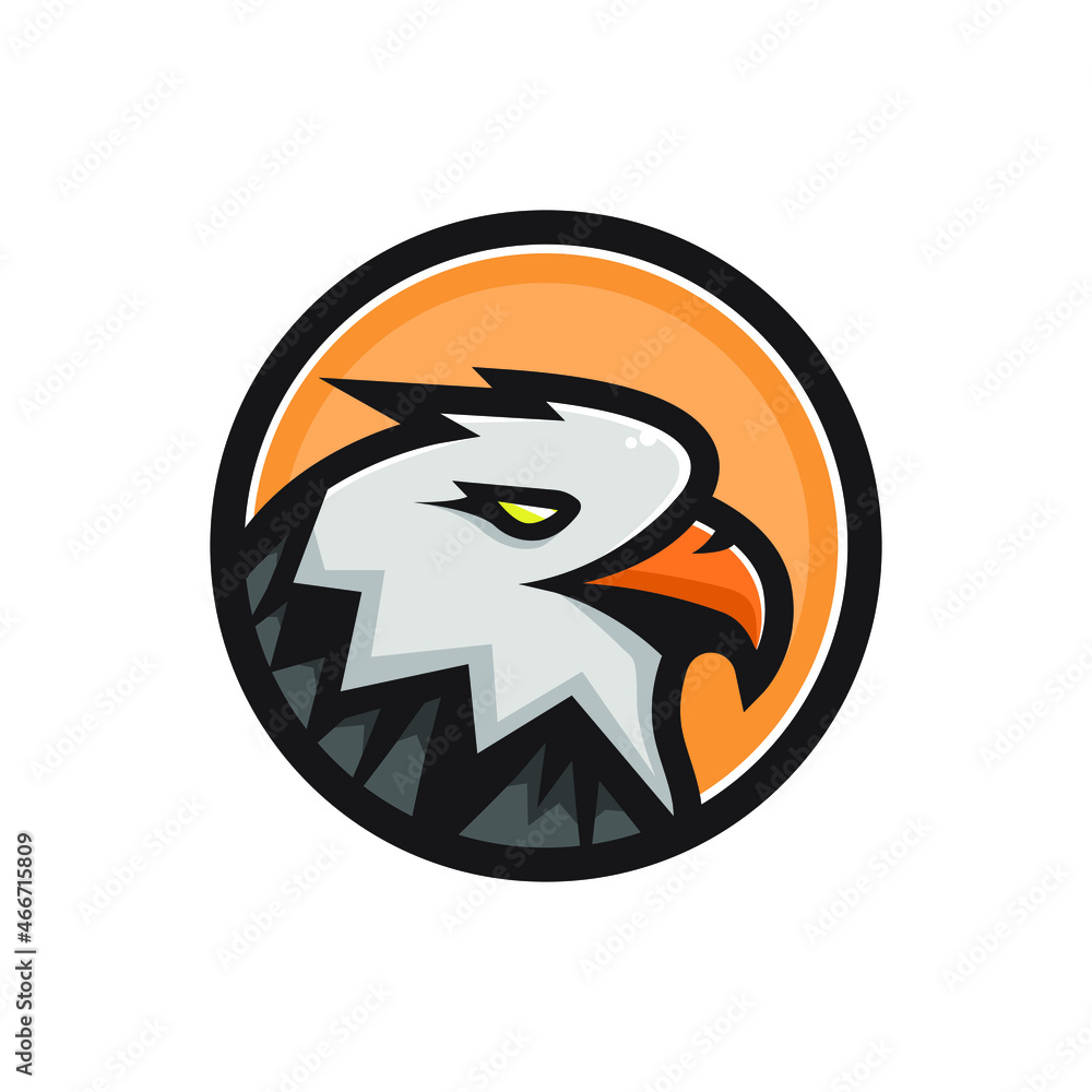 Eagle Mascot Logo Design Eagle Mascot Logo Design
