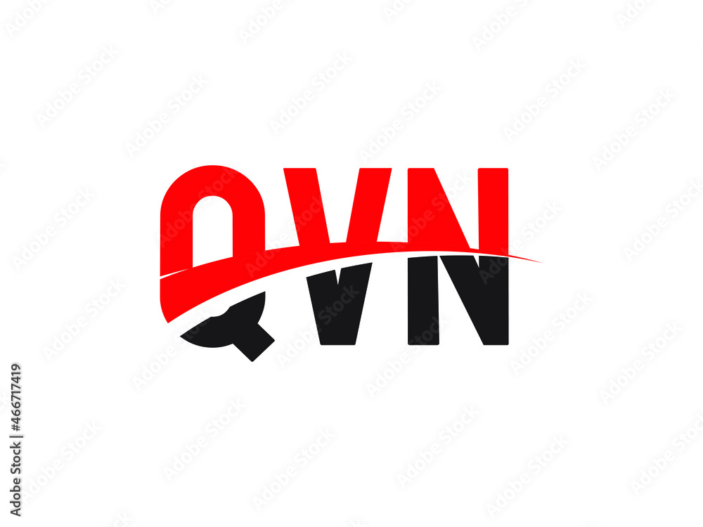 QVN Letter Initial Logo Design Vector Illustration QVN Letter Initial Logo Design Vector Illustration