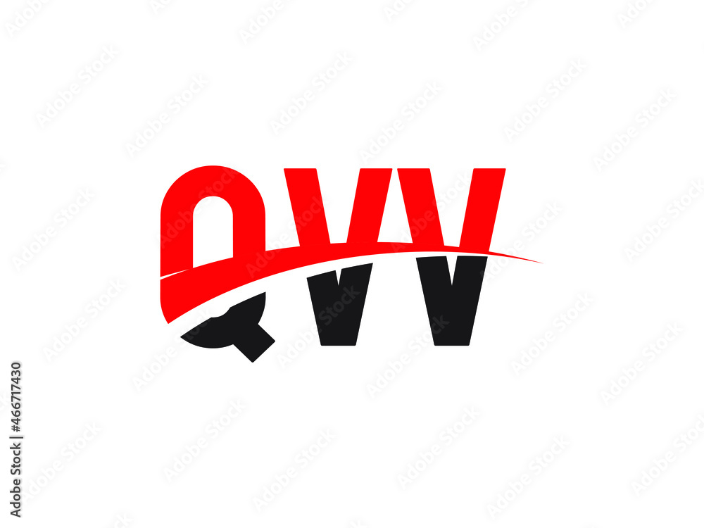 QVV Letter Initial Logo Design Vector Illustration QVV Letter Initial Logo Design Vector Illustration