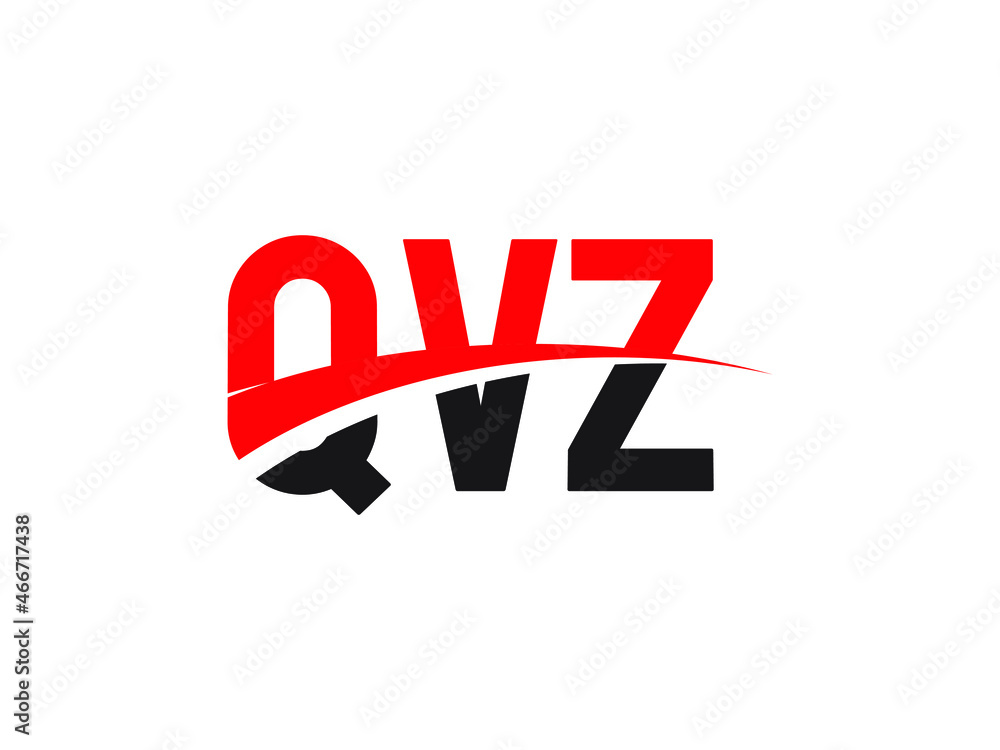 QVZ Letter Initial Logo Design Vector Illustration QVZ Letter Initial Logo Design Vector Illustration