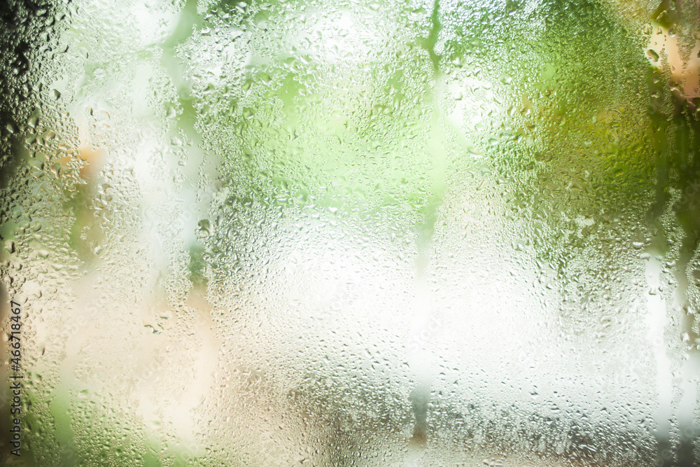Water drops on glass background bokeh nature. Water drops on glass background bokeh nature.