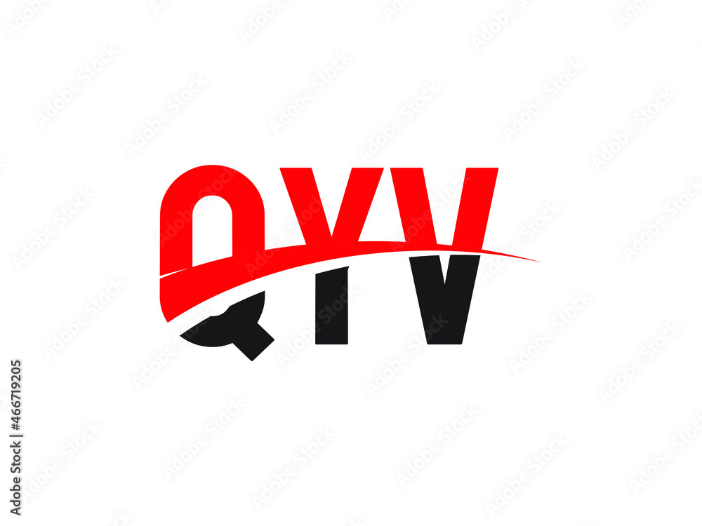 QYV Letter Initial Logo Design Vector Illustration QYV Letter Initial Logo Design Vector Illustration