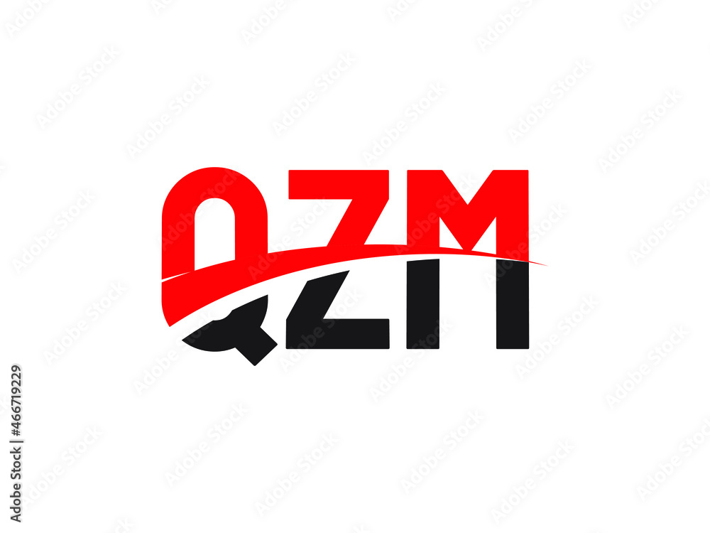 Fototapeta premium QZM Letter Initial Logo Design Vector Illustration