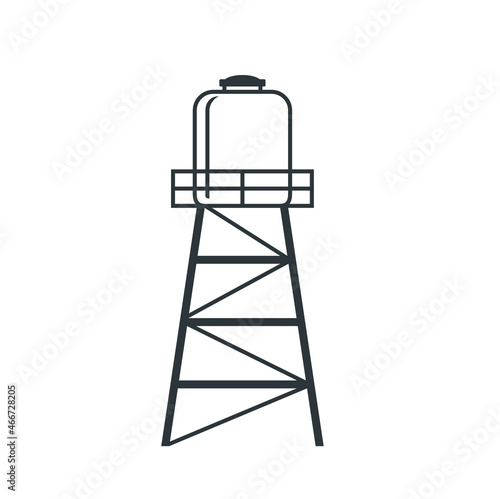  water tower icon