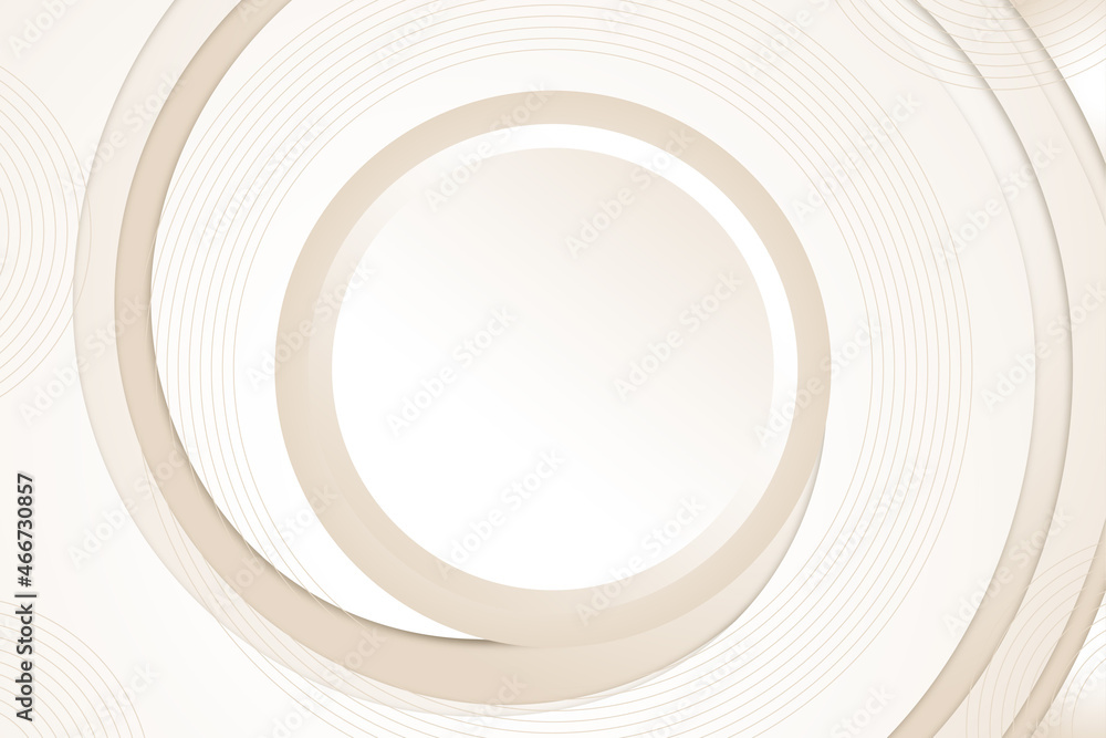 Smooth circular abstract background with golden design Smooth circular abstract background with golden design