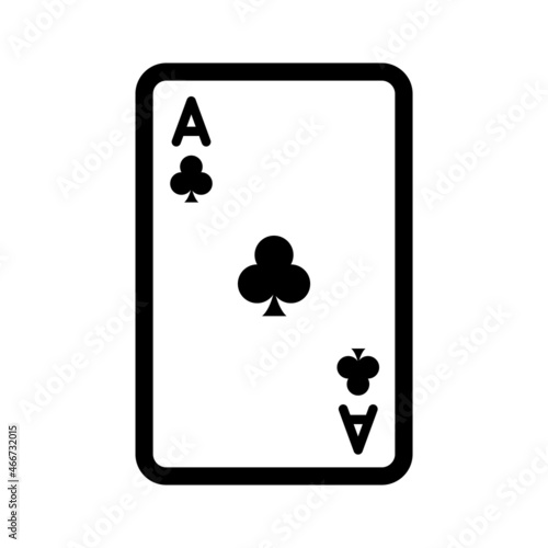ace playing card icon