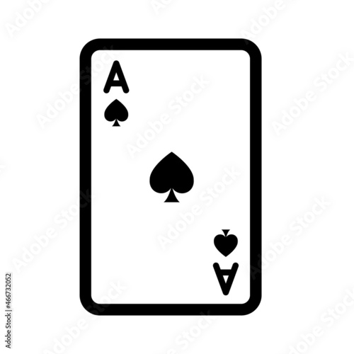 ace playing card icon