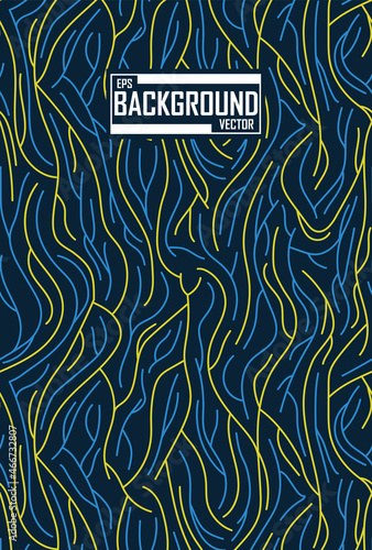 Abstract pattern with concept of nature