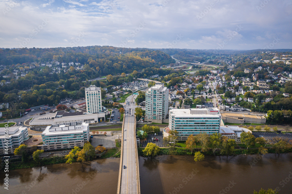 Aerial Drone of Conshohocken PA