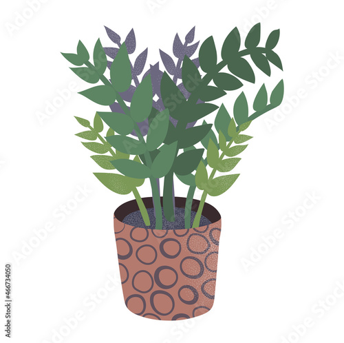 Flower pot concept, design ecology organic green floral jar, design floristic...