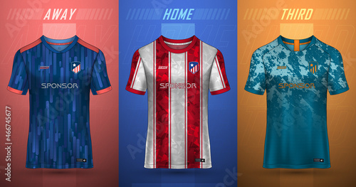 Premium collection of soccer jerseys