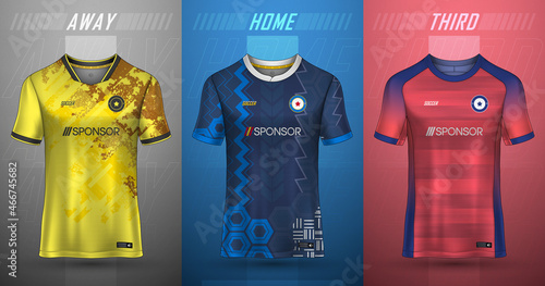 Premium collection of soccer jerseys