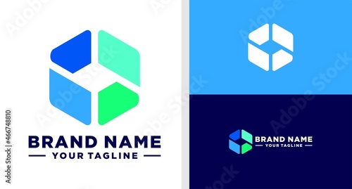 ARROW LOGO FINANCE TECHNOLOGY MODERN EDITABLE