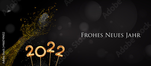 Neujahrsgruss 2022 - Frohes Neues Jahr