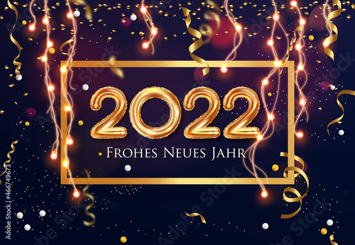 Neujahrsgruss 2022 - Frohes Neues Jahr