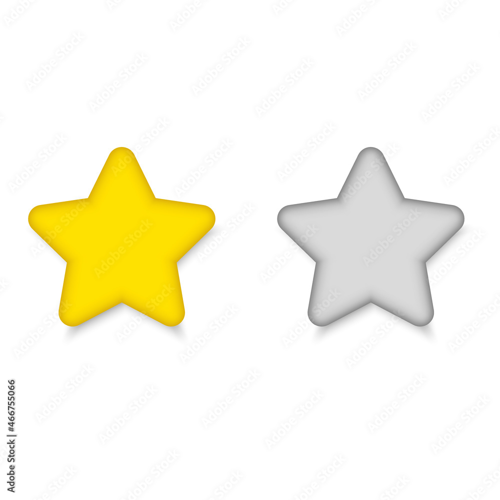 Five star rating. Rate status level. Different ranks from one to five stars. Golden and gray transparent stars. Template design for web or mobile app. Vector illustration Five star rating. Rate status level. Different ranks from one to five stars. Golden and gray transparent stars. Template design for web or mobile app. Vector illustration