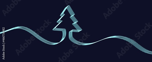 merry christmas card modern...