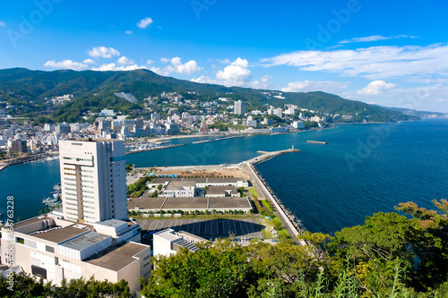 静岡県熱海市 熱海の眺望 あいじょう岬展望台から