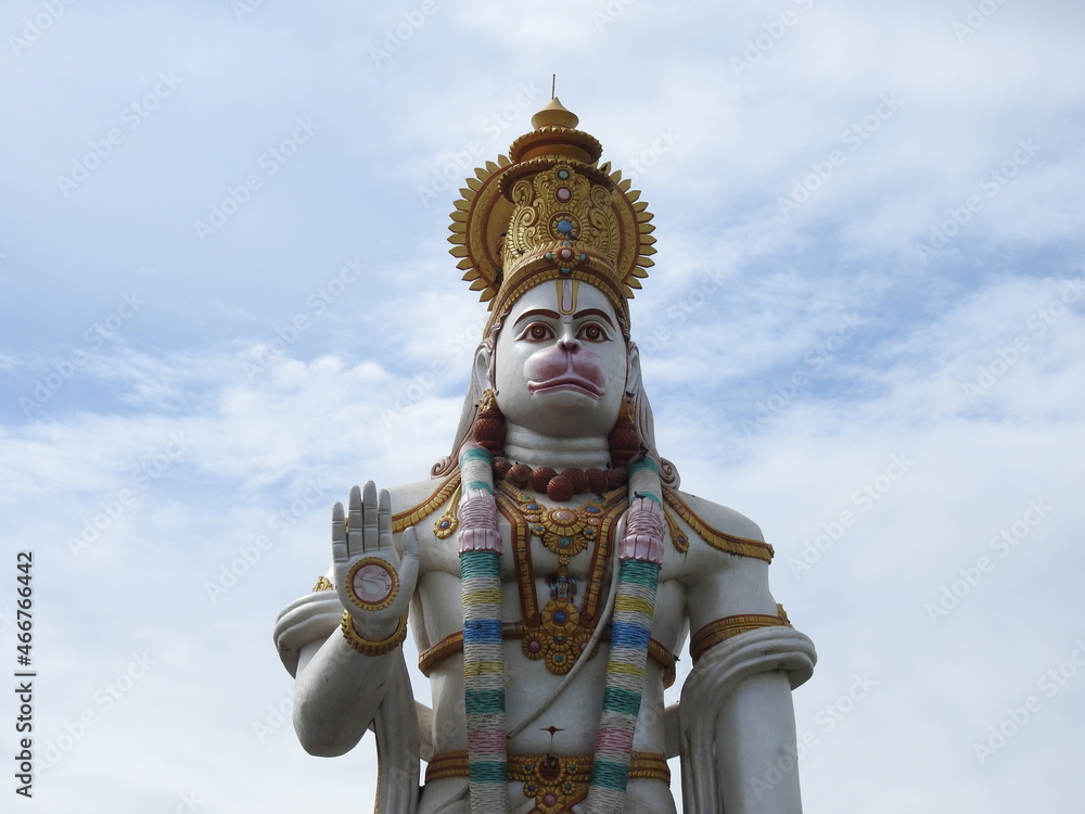 Hindu god Hanuman statue