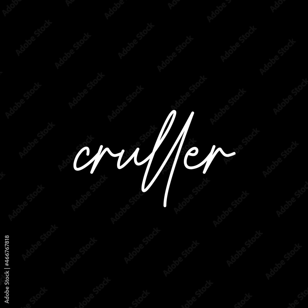 cruller signature design cruller signature design