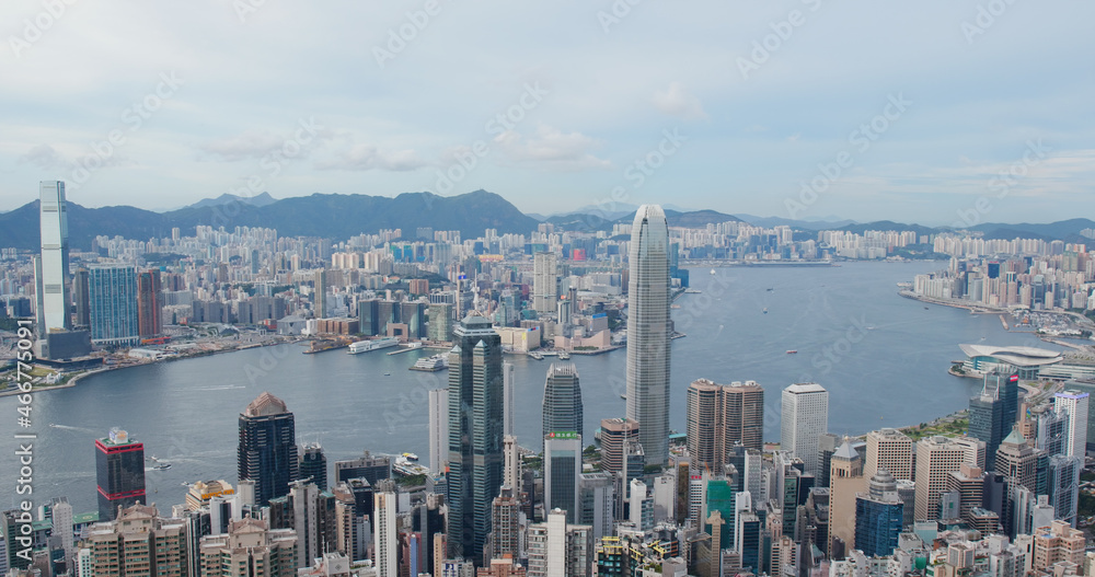 Fototapeta premium Hong Kong city skyline
