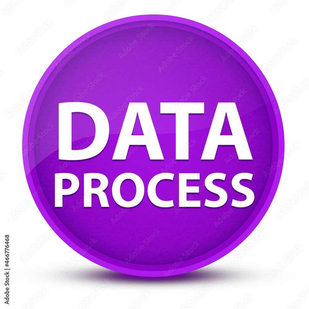 Data Process luxurious glossy purple round button abstract Data Process luxurious glossy purple round button abstract