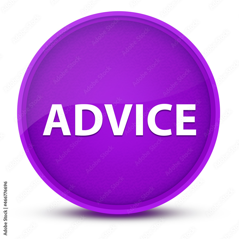 Advice luxurious glossy purple round button abstract Advice luxurious glossy purple round button abstract