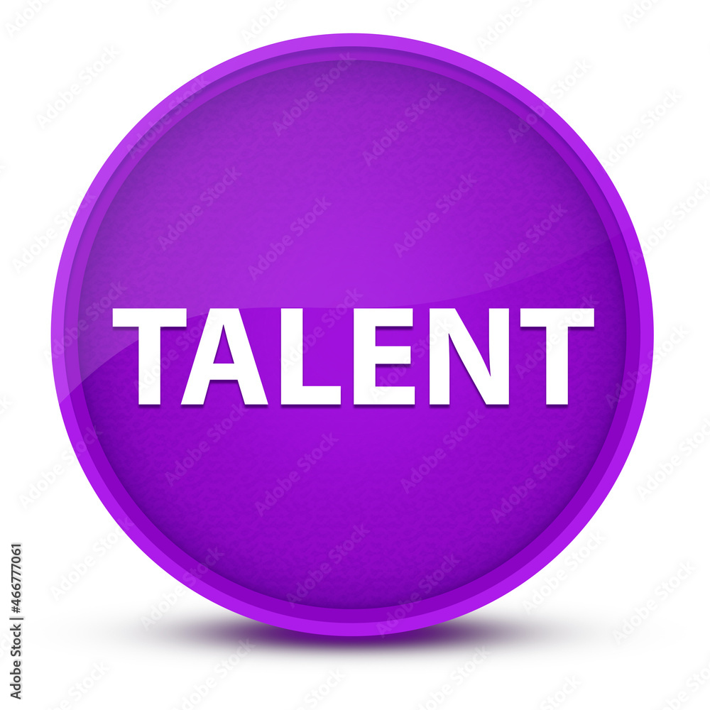 Talent luxurious glossy purple round button abstract Talent luxurious glossy purple round button abstract