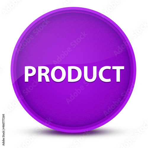 Product luxurious glossy purple round button abstract