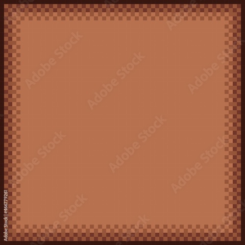 Picture frame background pixel art. Vector background.