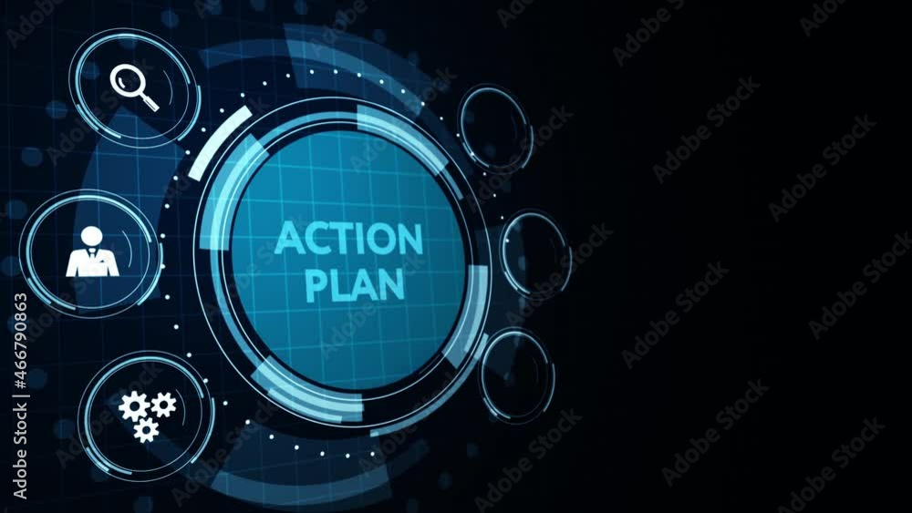 Business, Technology, Internet and network concept. Concept meaning proposed strategy or course of actions for certain time. Business, Technology, Internet and network concept. Concept meaning proposed strategy or course of actions for certain time.