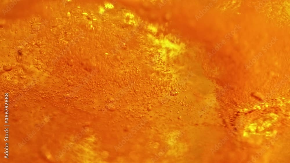Super Slow Motion Shot of Abstract Beer Background at 1000fps. Super Slow Motion Shot of Abstract Beer Background at 1000fps.