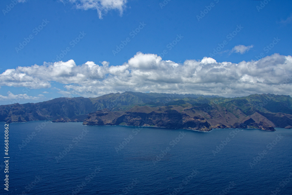 Baie de Taiohae - iles marquises - polynesie francaise