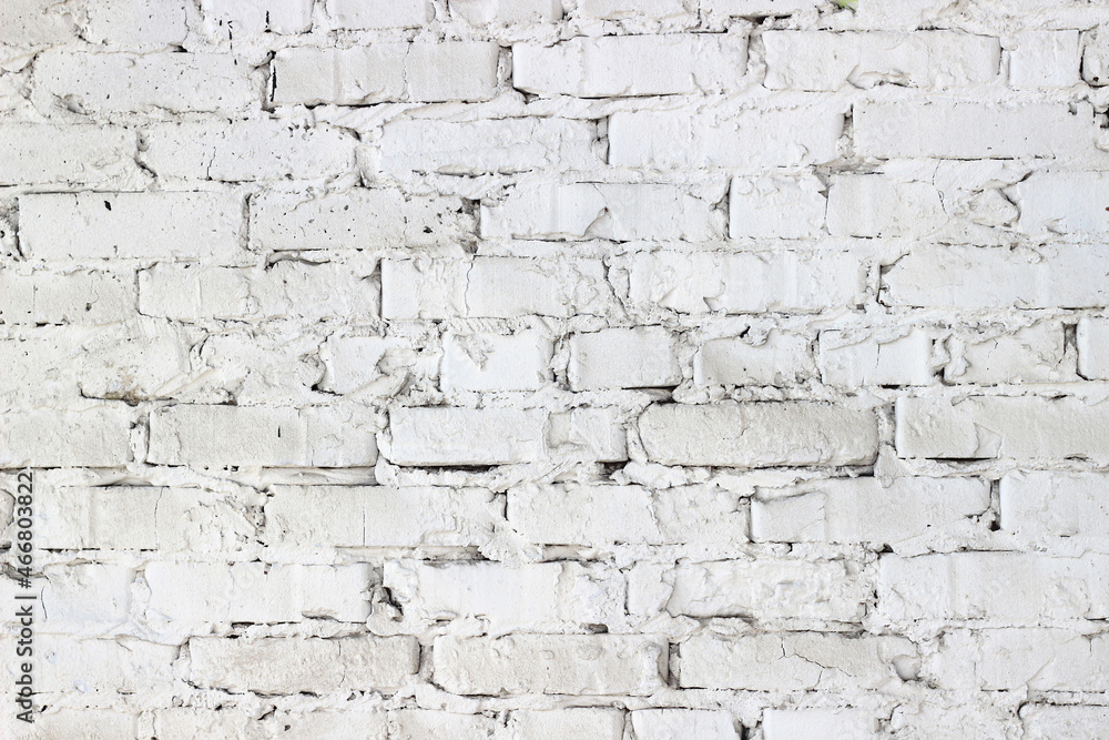 brick wall old with white color background brick wall old with white color background