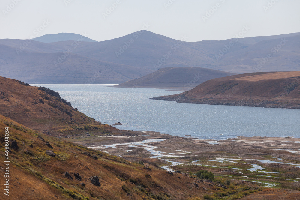 Spandaryan reservoir, Syunik region in Armenia