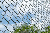 Chain Link Fence and Sky