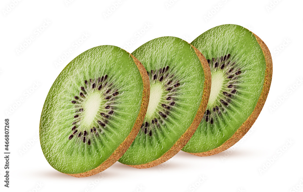 Fototapeta premium Kiwi fruit ring slice