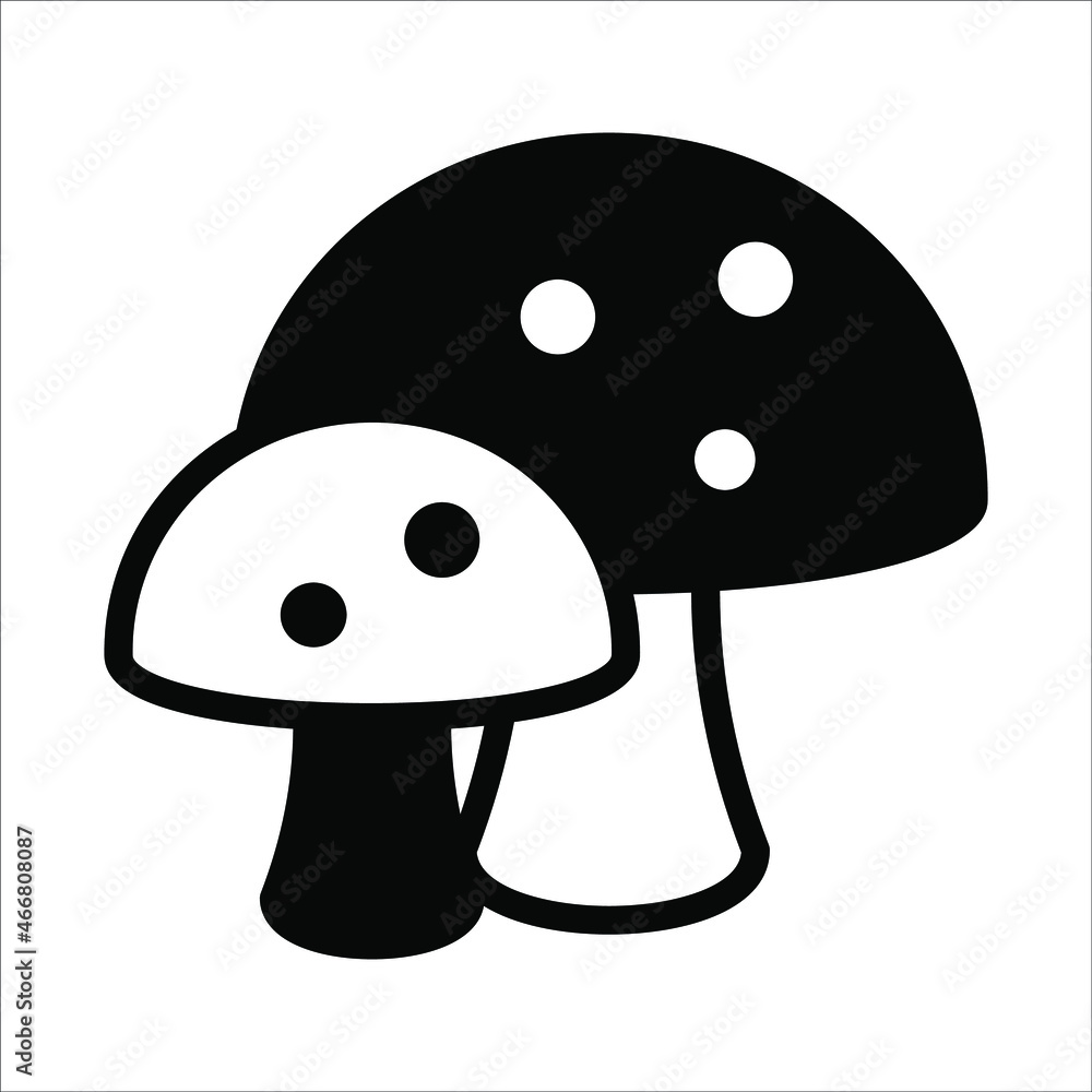 mushroom vector black filled outline icon. Modern thin line symbols. Collection of traditional elements. mushroom vector black filled outline icon. Modern thin line symbols. Collection of traditional elements.