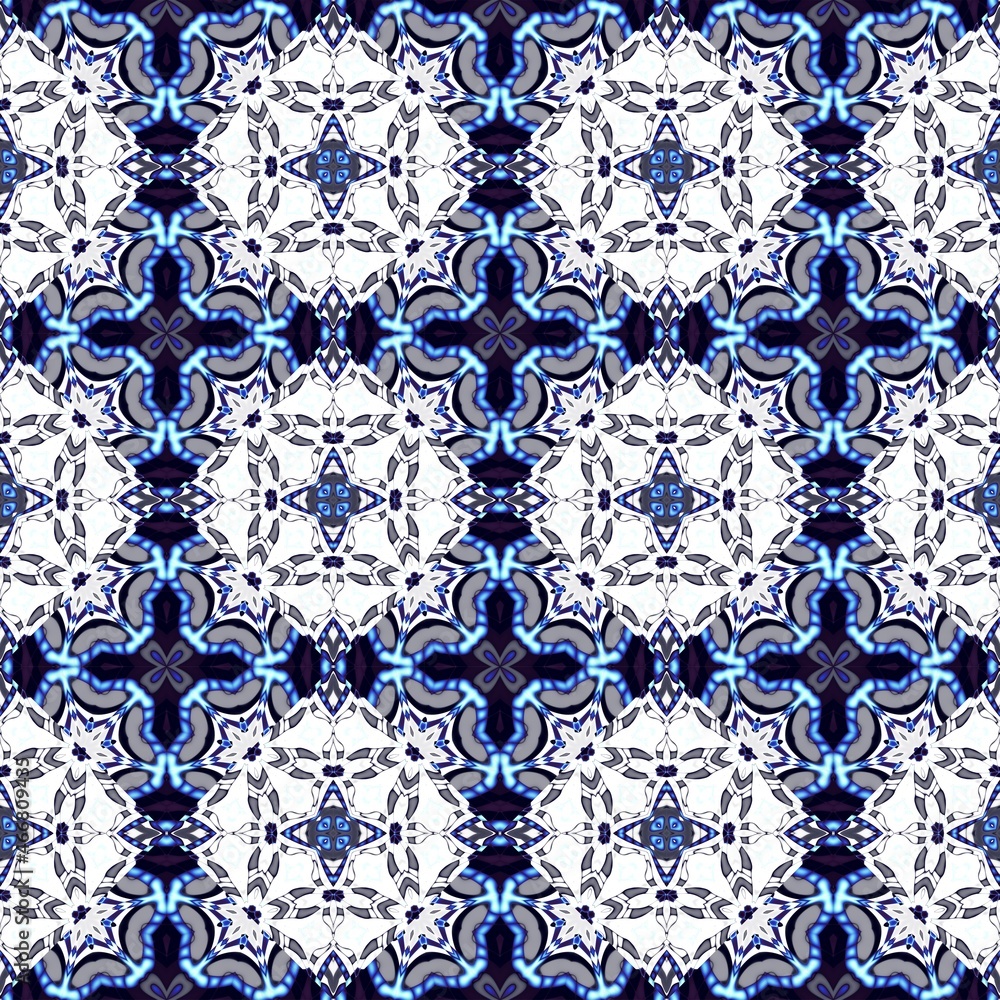 Abstract mosaic art pattern.